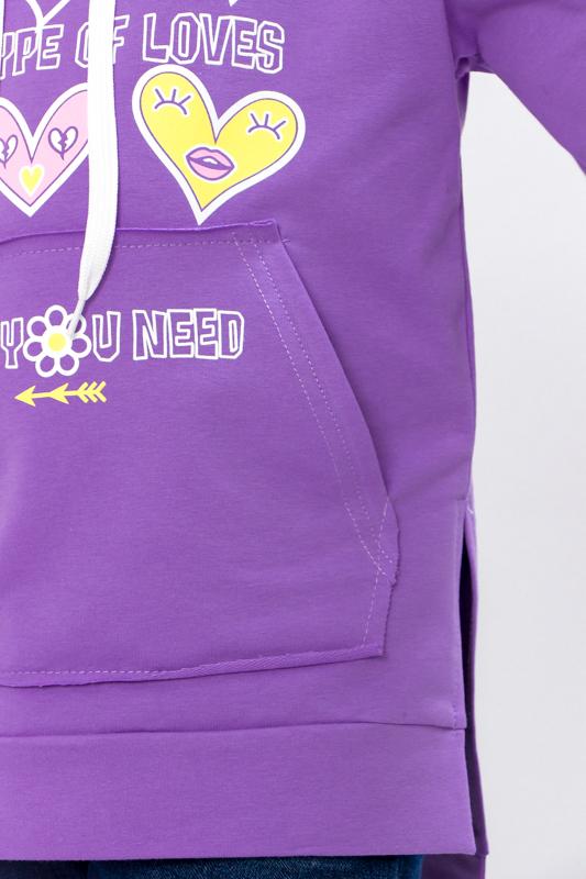 Stylish Girls’ Hoodie – Comfortable Fit & Quality Material, Any Season, 6161-057-33-5 HC