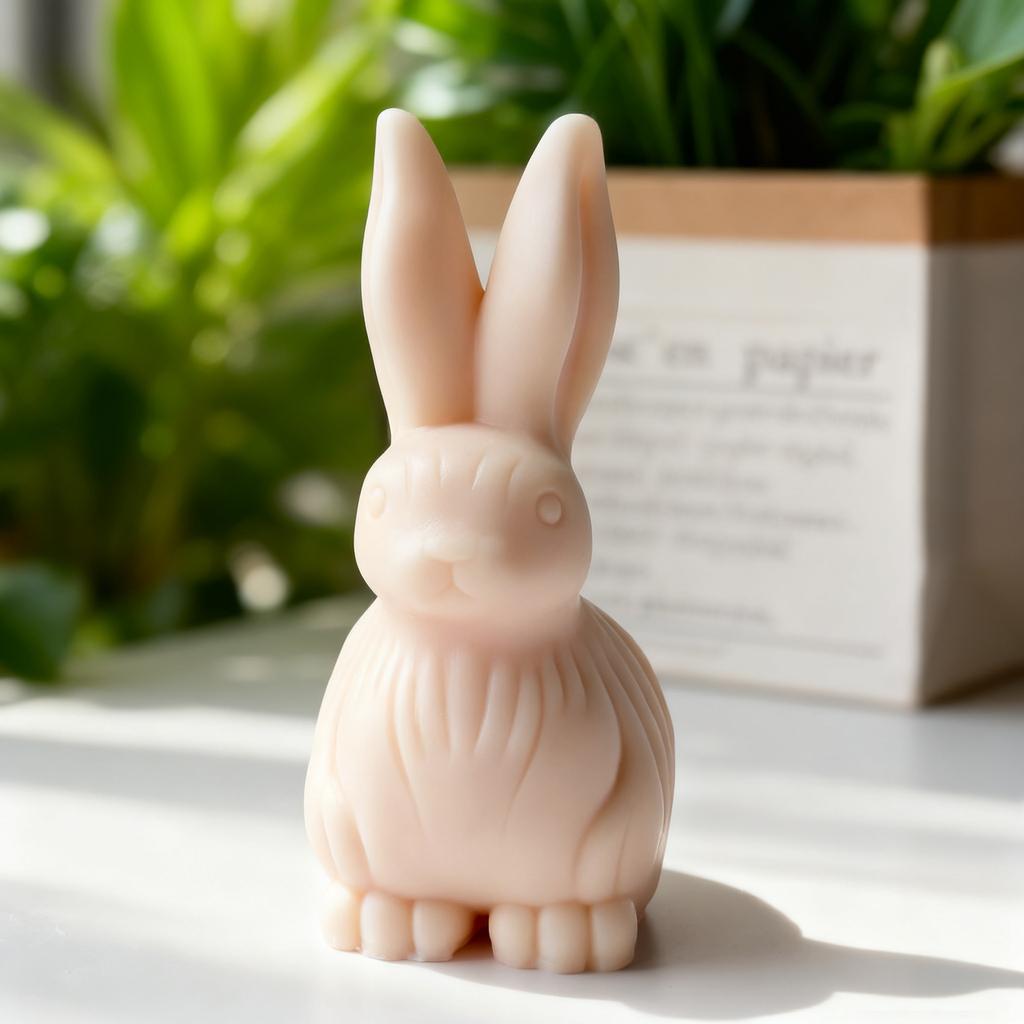 DIY Easter Bunny Aroma Candle Silicone Mold Handmade Soap Cartoon Rabbit Molds Home Decor Crafts Resin Gypsum Mould
