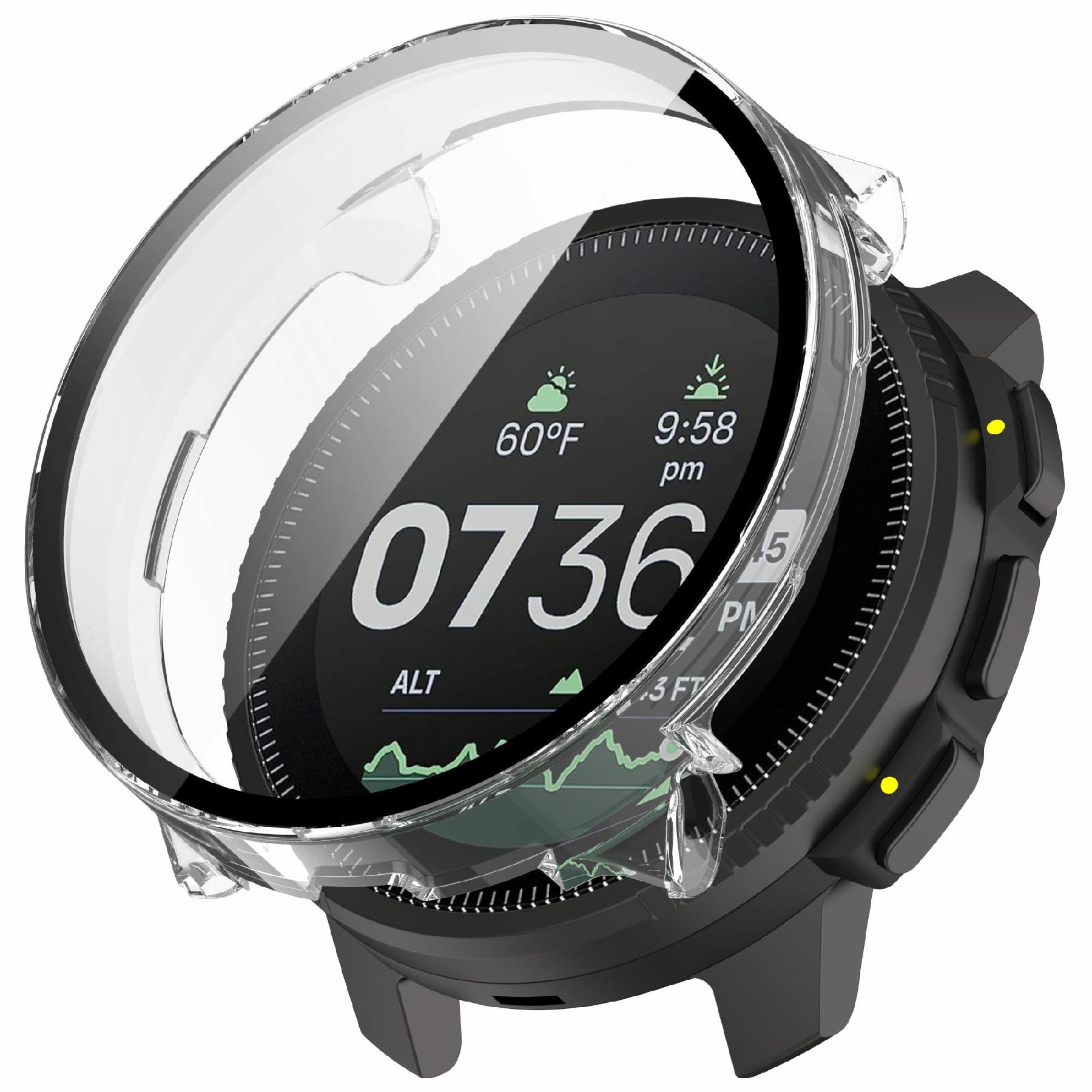 

Для годинника Suunto Vertical Інтегрована захисна PC-кришка з захисним склом для екрана Transparent