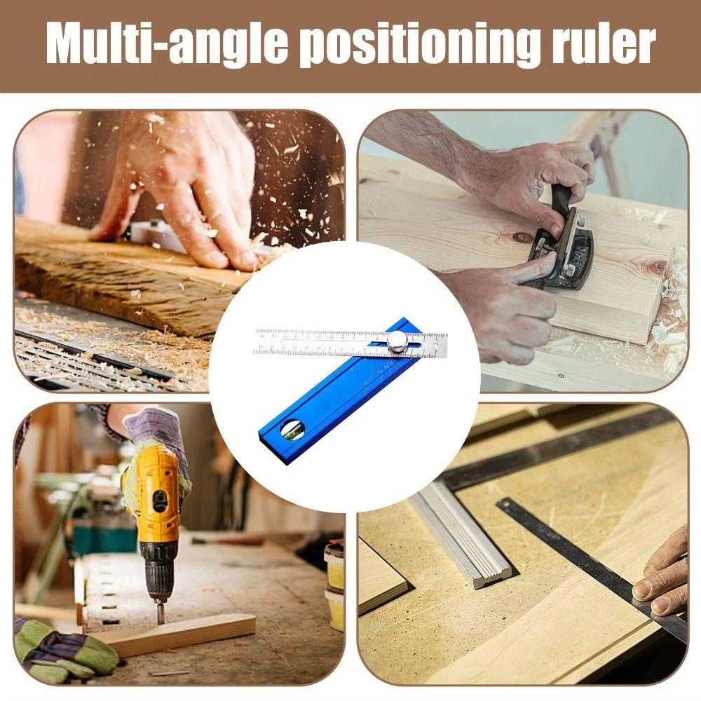 Aluminum Zinc Zinc Alloy Scriber Marking Tools Adjustable Knob Precise Leveling Tools  Door Installation