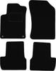 Black Velour Floor Mats For: Citroen DS3 Hatchback (2009-2016)