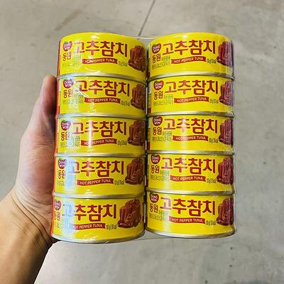 Dongwon Spicy Chili Tuna Cans 100g X 10 Cans