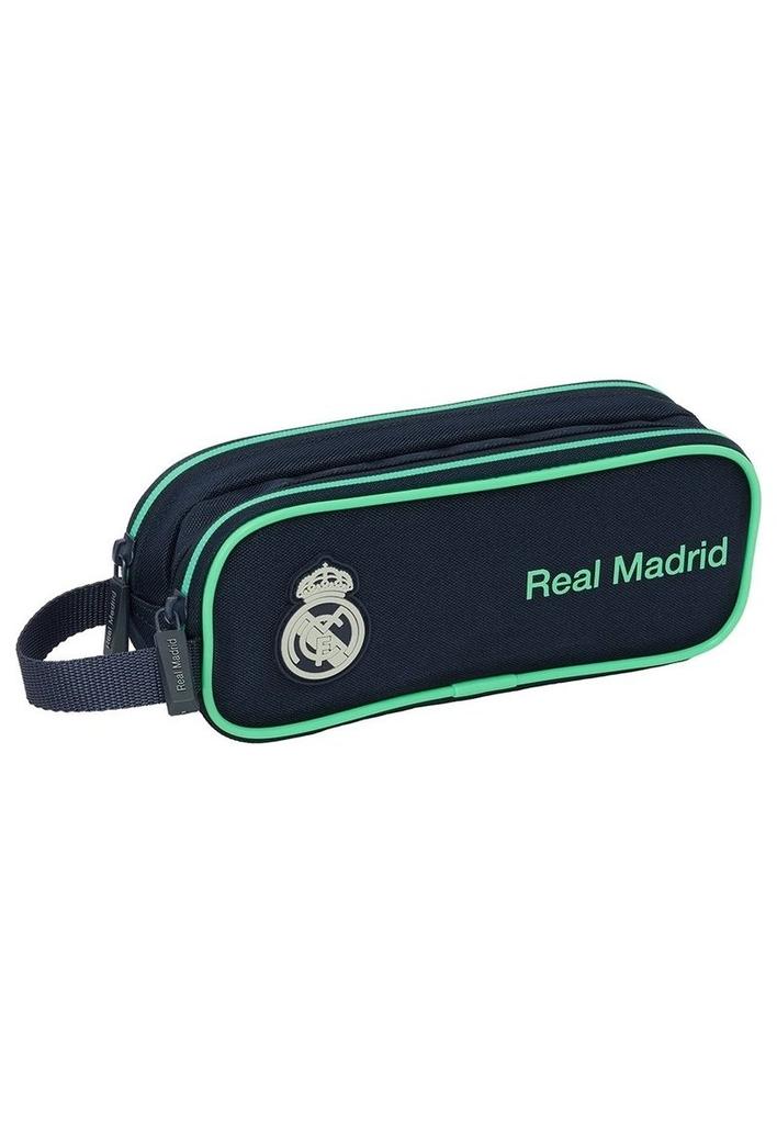 Real Madrid Double Pencil Case 812557513 Navy Blue