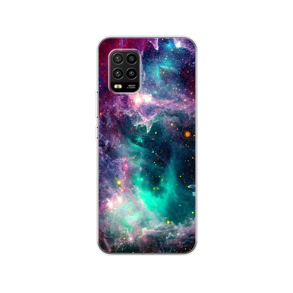 For Xiaomi Mi 10 Lite Case 6.57" Soft Silicon Tpu Cover For Xiaomi Mi 10Lite 5G Mi10Lite Phone Back Shell Bumper Funda