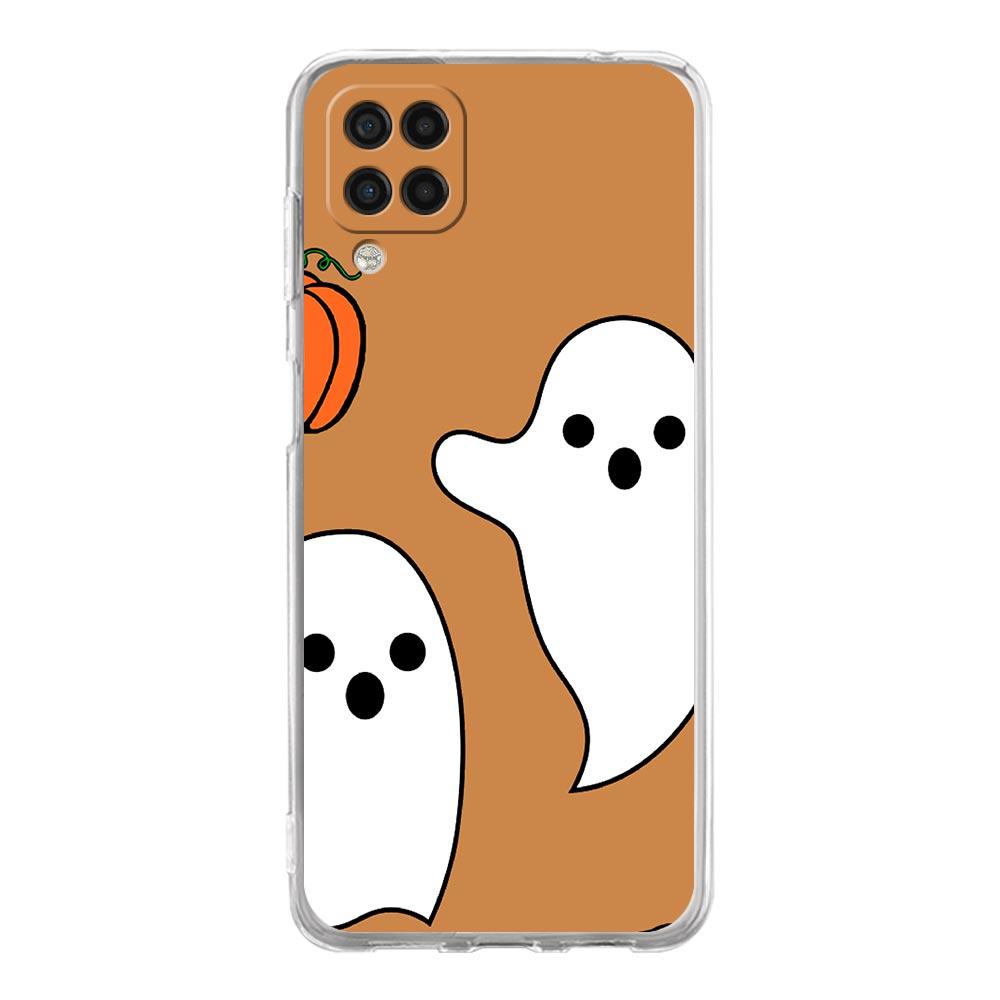 Leaves Fall Fox Pumpkin Halloween Phone Case For Samsung A13 A33 A73 A53 A23 A51 A71 A21S A12 A31 A41 A03S A22 A52 A32 5G Cover