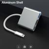 3-in-1 USB C Hub Type-C to HDMI Adapter USB-C 3.1 Splitter 4K30Hz PD100W SD TF Docking Station for MacBook iPad Pro Air USB 3.0