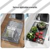 Silicone Coffee Machine Draining and Drying Mat - Multipurpose Kitchen Counter Mat