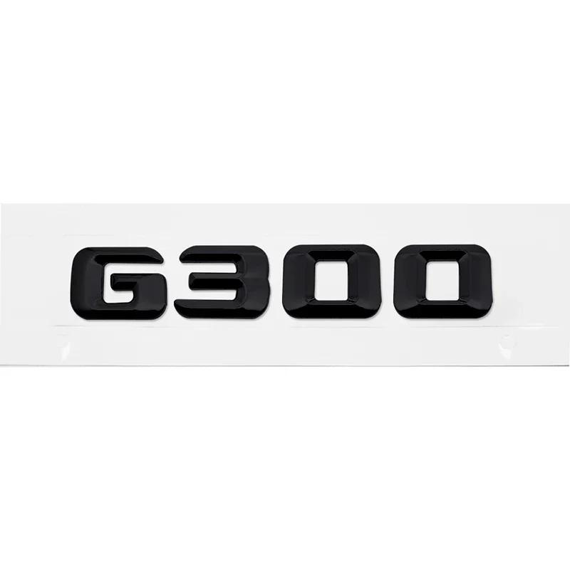 3D Letter Car Sticker Modified Tail Trunk Emblem Badge for Mercedes Benz G Class G63 G65 G200 G230 G300 G350 G400 G500 G550 AX1 