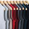 Men's V-Neck Wool Knit Vest - Autumn/Winter Solid Color, Middle-Aged & Elderly Style