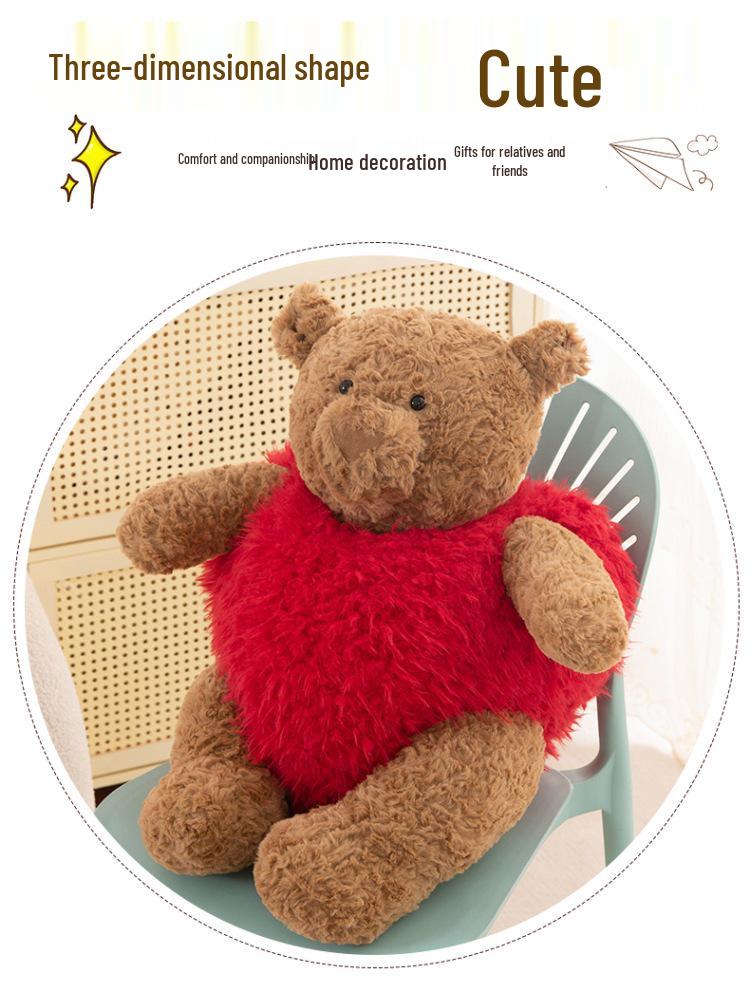 Barcelona Bear Plush Toy - Valentine's Day Gift for Girlfriend