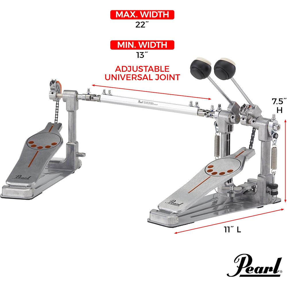 Pearl Demonator series drum pedal twin pedal complete set P-932