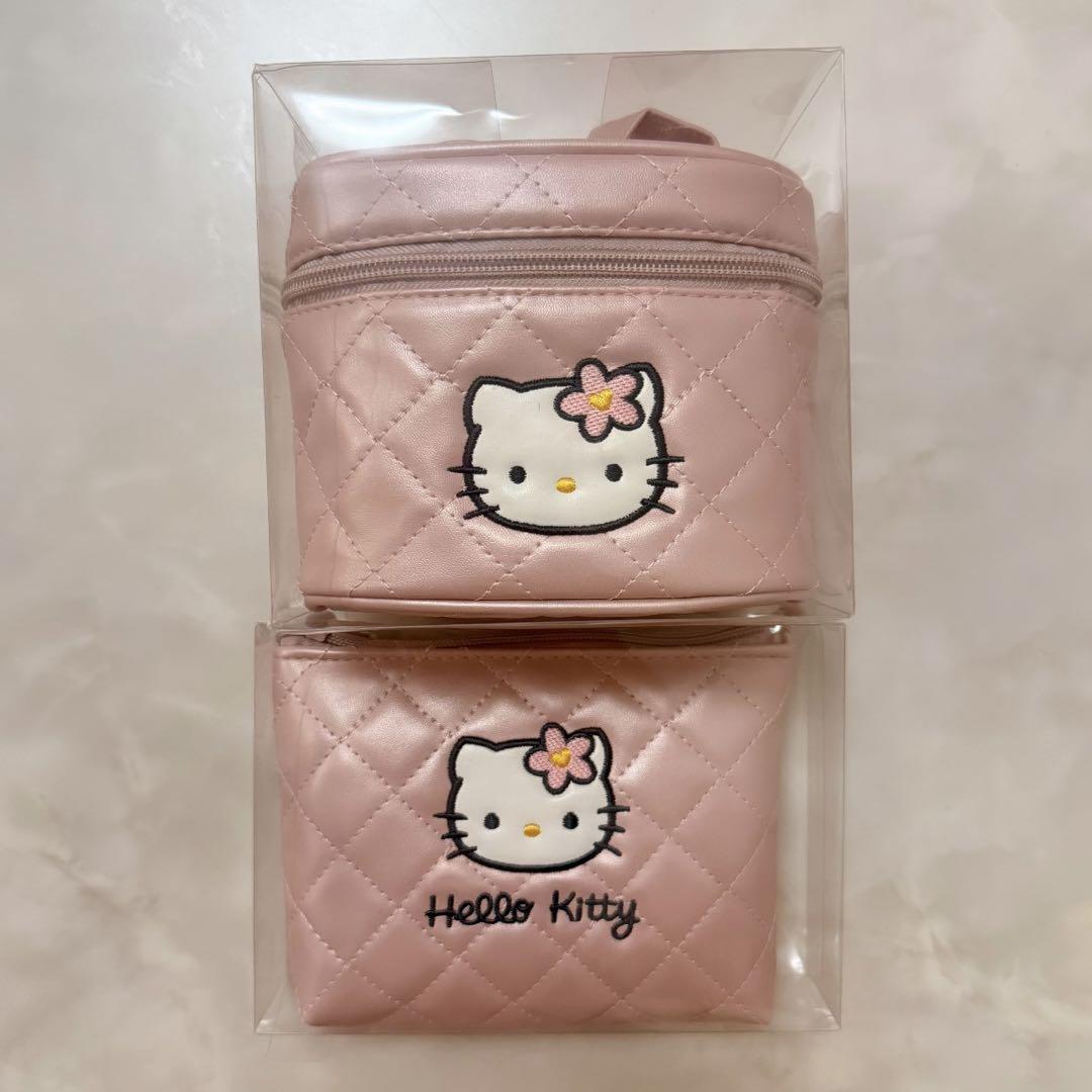 

[USED] Hello Kitty Quilted Pouch Korea 50th Anniversary