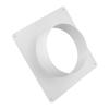 Air Vent Duct Connector Flange Straight Ventilation Pipe