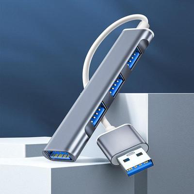 4 Ports USB/Type-C HUB Usb 3.0 Multi Splitter Adapter for Computer Accessories Phone Charger Usb Charger