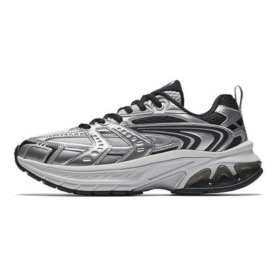 OG2000 Scarpe da Corsa Casual Comode Versatili Antiscivolo Resistenti all'Usura Basse Donna sneaker Grigio Argento Nero 922445501-1