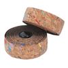 2Pcs Bike Handlebar Tape Sweat Absorption Breathable Non Slip Wooden Grain Texture Bike Bar Tape
