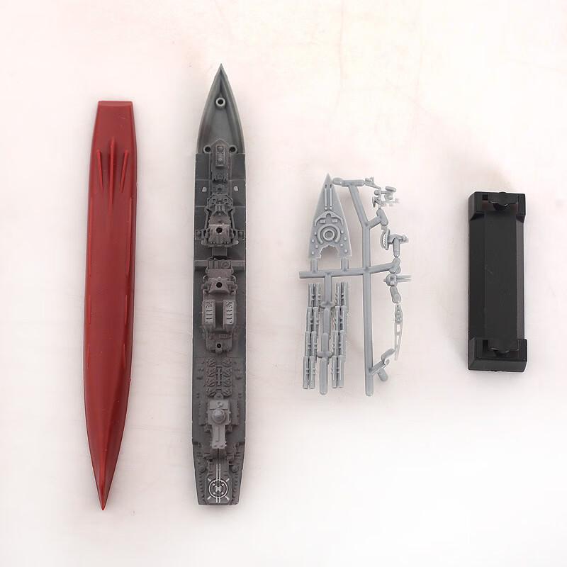 4D Assembly Warship Model Kit Set