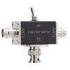 Comutator Antenă cu 2 Căi 100W 0-50MHz Conector BNC Comutator Manual de Conversie Antenă cu Decuplare și Protecție la Împământare