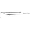 Retractable Awning Multicolor 400 X 350 Cm Fabric and Aluminum