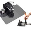 1set Coffee Machine Mat Coffee Tamping Mat Non-Slip Silicone Mats Coffee Machine Pad Dish Drying Countertop Protection Tamping