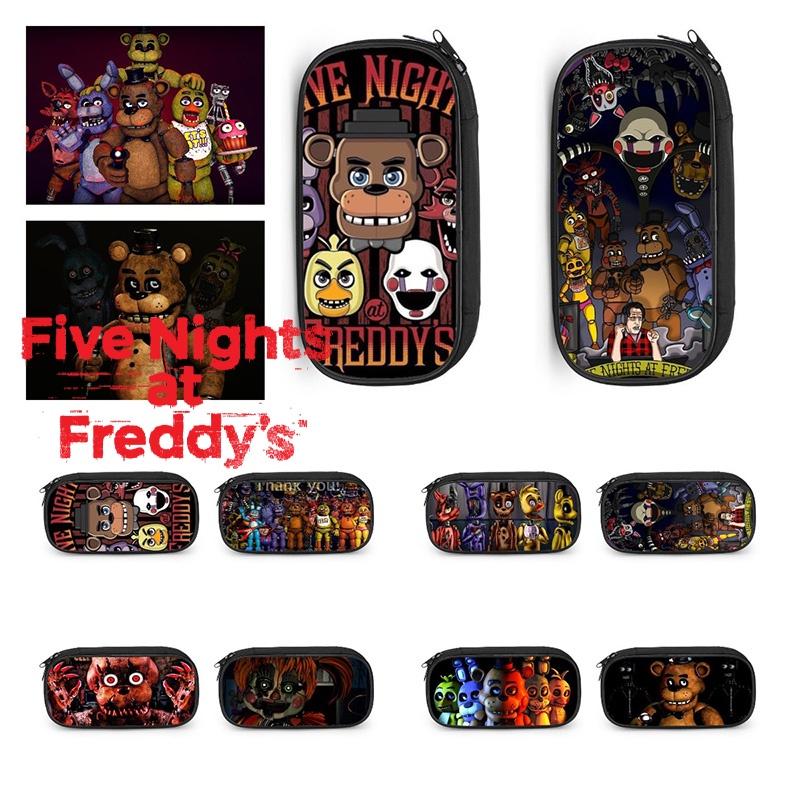 Five Nights At Freddys Pencil Case Kids Stationery Box Pen Storage Bag Boy Gift