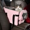 New Cute Pet Car Luggage Multifunction - Convenient Pet Car Safety Seat with Large Capacity - Dog Car Backpack for Outdoor Trave