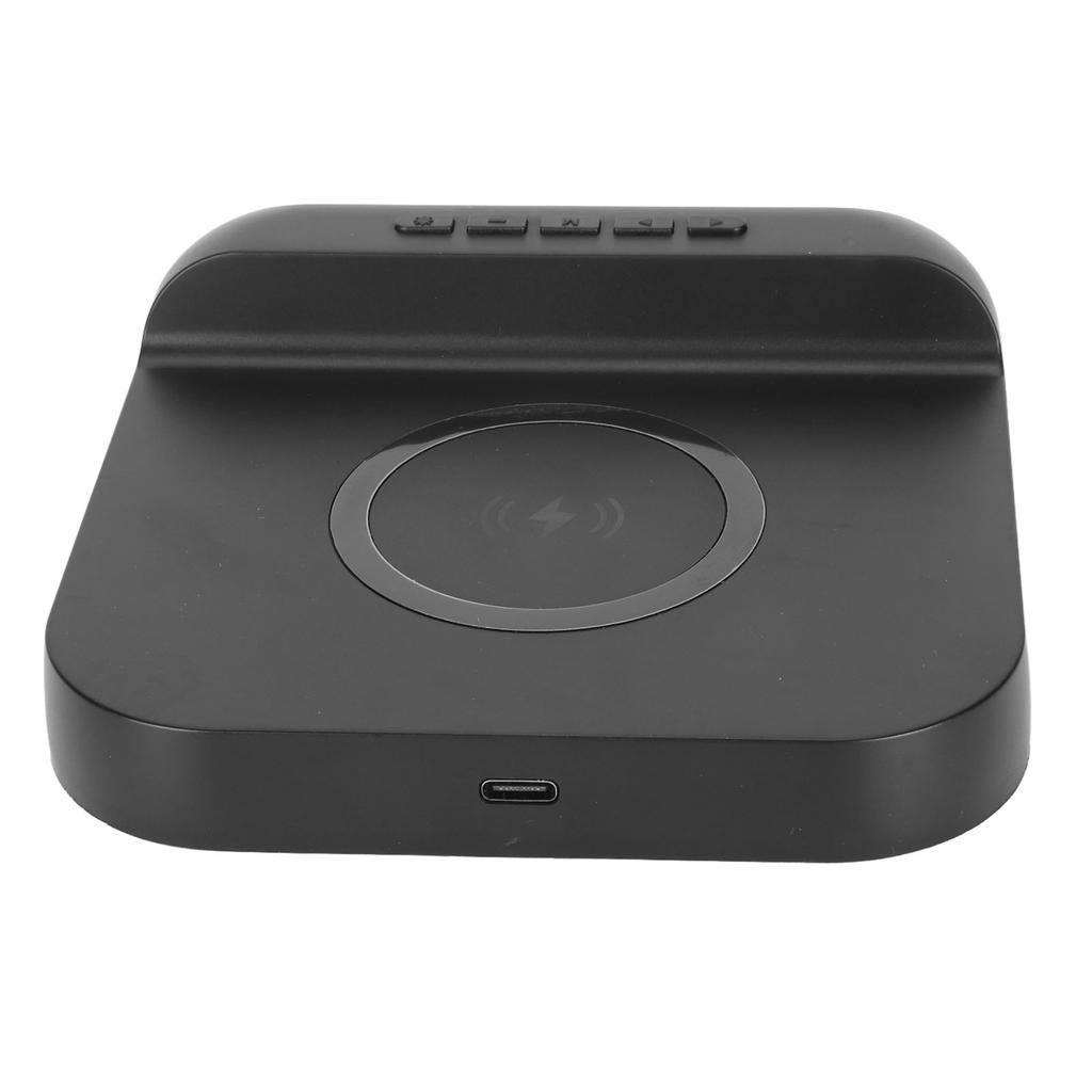Wireless   Alarm Clock Multifunctional Temperature Display LED 10W Gradual Increase in Alarm Volume Digtial Alarm Clock Charging Station