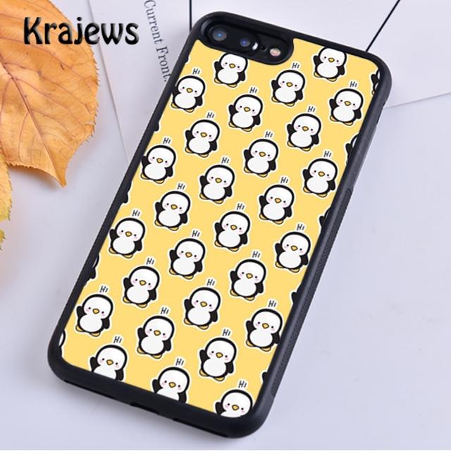 Cute Penguin Pattern For iPhone 17 Air 16 Phone Case Cover 15 14 plus 11 12 13 pro max coque Shell Fundas