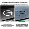 AAWI1 Accessories compatible compatible for GAC Trumpchi S7 2025 2026 Car ABS Plastic Front Grille Badge Trunk Emblem Carbon fiber Head Rear Body D