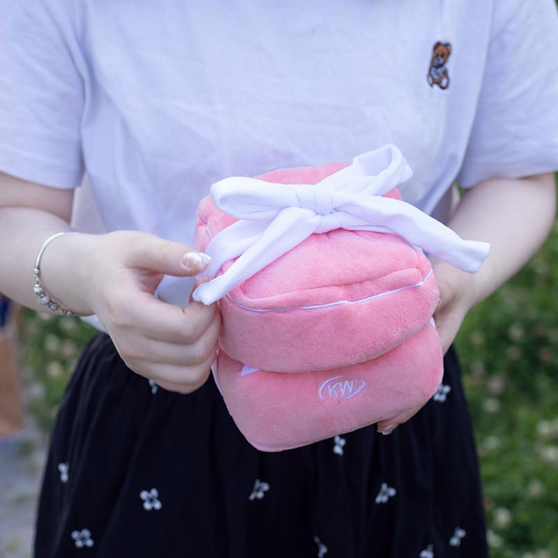 Anime Couple Heart Ring Plush Toy With Soft Cotton For Valentines Day Gift For Her