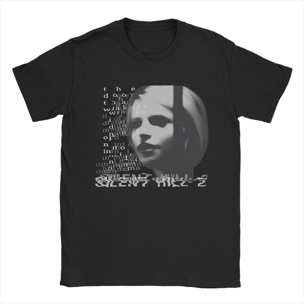 Silent Hill Maria Unisex T Shirts Vintage Tee Shirt Short Sleeve Crewneck TShirts Cotton Plus Size Clothing