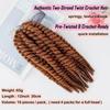 MAMBO Twist Braids Pre-Twisted Two Strand Twist Crochet Hair Synthetic Braiding Hair Extensions for Women Protective Style