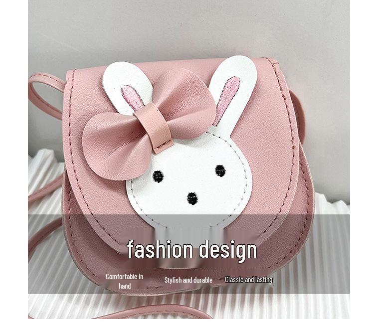 Korean Stylish Mickey Bow Crossbody Bag for Women & Kids - 2025 Autumn/Winter Collection