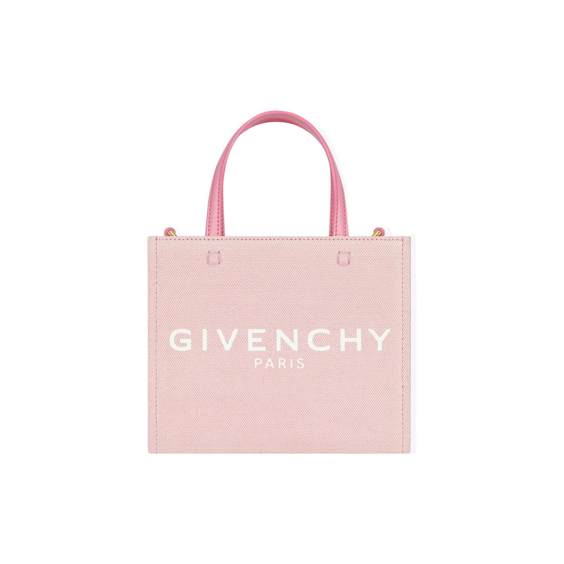 

Givenchy G-Tote Logo Print Leather Tote Bag Women Tote Bag Bright-Pink BB50N0B1FK-670 Basic Set (Bag+Dust Bag)