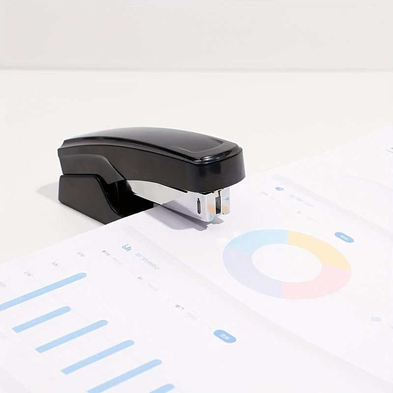 1pc Stapler, Model No. 275 - Sleek Black & Red, Labor-saving, Portable Design, Compatible With Standard Staples