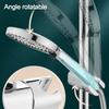 New Creative Shower Rail Slide Shower Head Holder Rotatable Bathroom Showerhead Bracket Shower Rod Replate Sprayer Rack