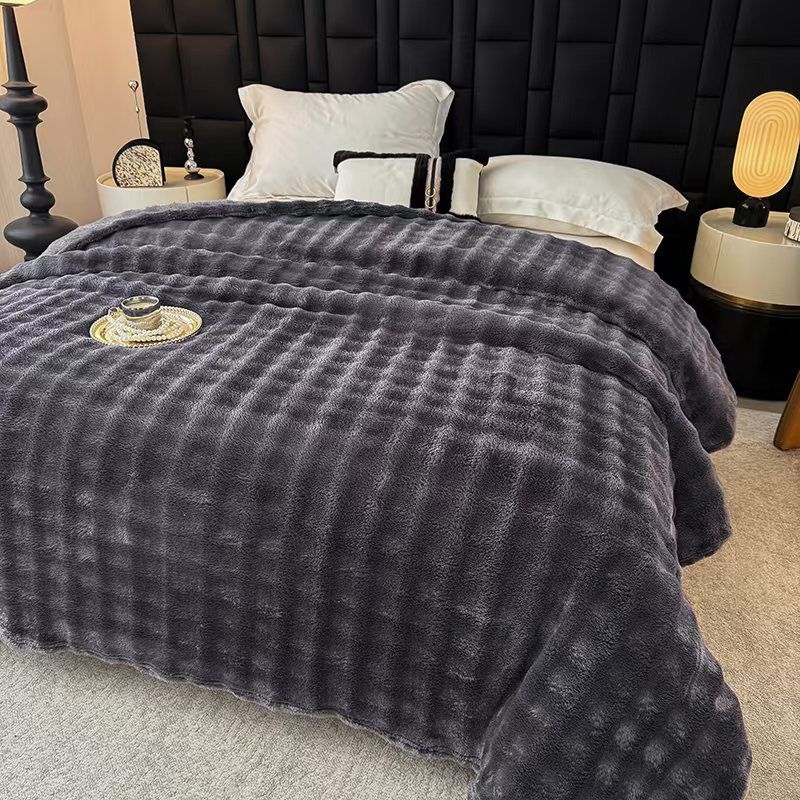 Plush Blankets Bed Sheets Multifunctional