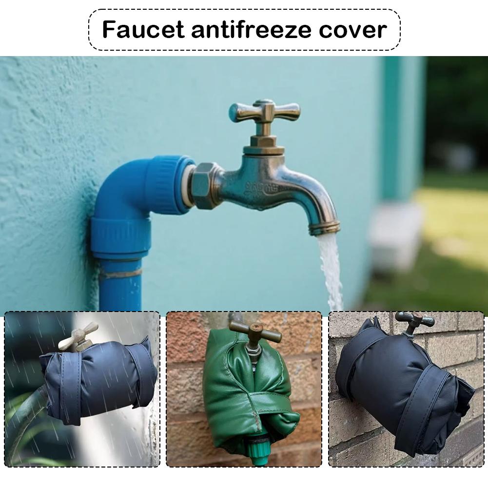 NEW Outdoor Faucet Cove for Winter Anti-Freeze Hose Bib Water Faucet Protector Outside Garden Faucet Freeze Protection