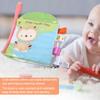 Baby Rattle Cloth Book Cute Cartoon Pattern Learning Wear Resistant Educational ToyType C