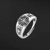 New Neptune Star Ring Cyberpunk Unisex Adjustable Size Trendy Jewelry Couple Gift for Women Men