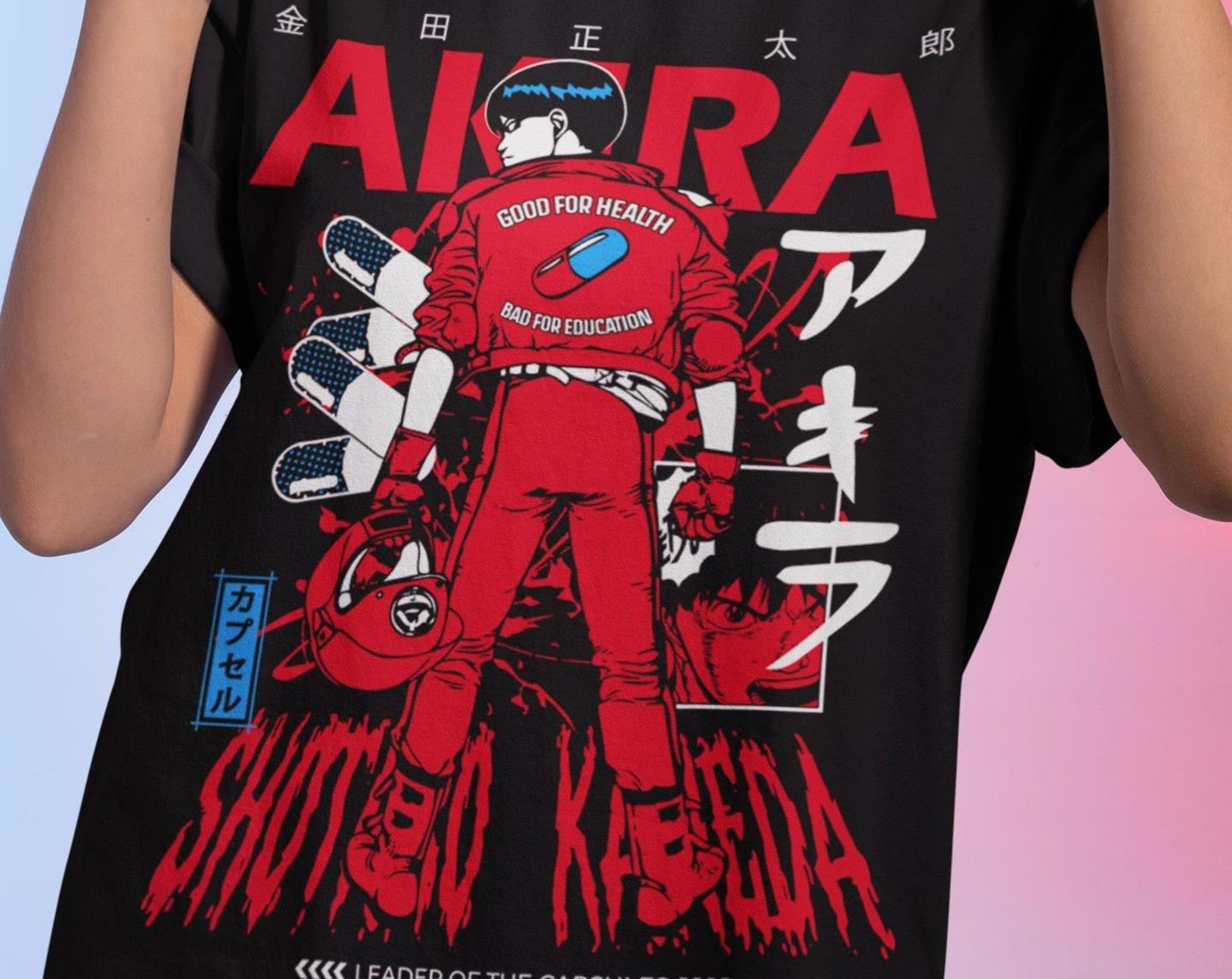 Akira Shirt, Akira Good for Health Bad for Education, Akira T-Shirt, Akira Tee, Akira Clothing, Akira Anime, Anime Tee, Anime Shirt, Tetsuo XL