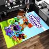 1pc Smiling Critters2 Print Area Rug - Soft, Washable Non-Slip Indoor Mat for Office Chairs, Living Room, Home Office Decorative Rug