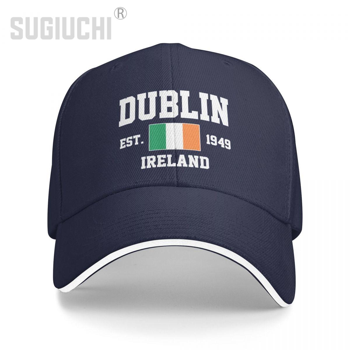 Dublin Ireland White Cap In Dublin Baseball Cap Ireland Dublin