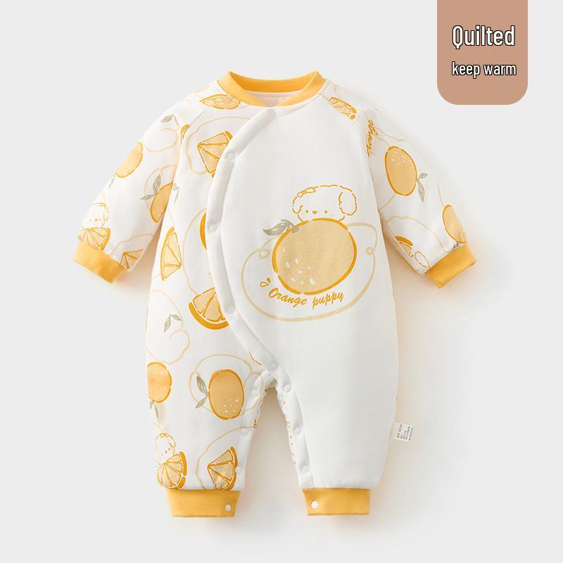 Newborn Winter Padded Romper - Extra Warm 120g Cotton for Outdoor