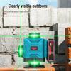 2025 High Precision Infrared Laser Level: Outdoor Automatic Leveling with Fine Line and Strong Light