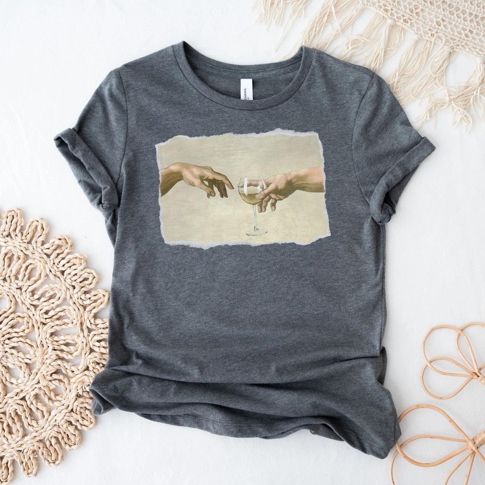 The Creation Of White Wine Shirt M