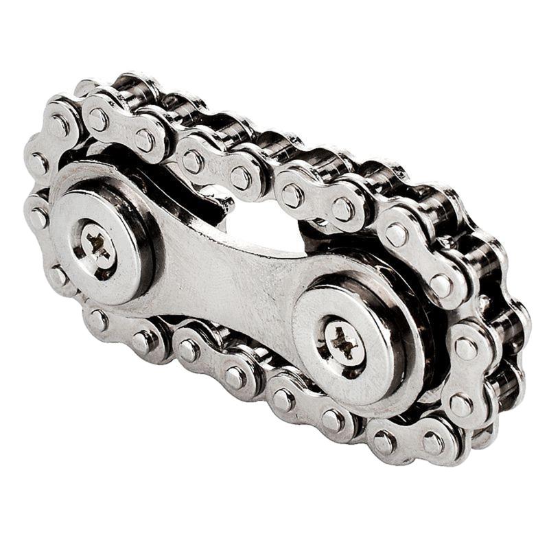 Steering Wheel Fingertip Gyroscope Sprockets EDC Chains Toy Roadbike Swivel
