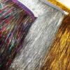 10 Yards 10/20cm Laser Shiny Tassel Fringe Trim Lace Ribbon Tassels Christmas Decor Curtains Dance Dresses Skirt Fringes Sewing