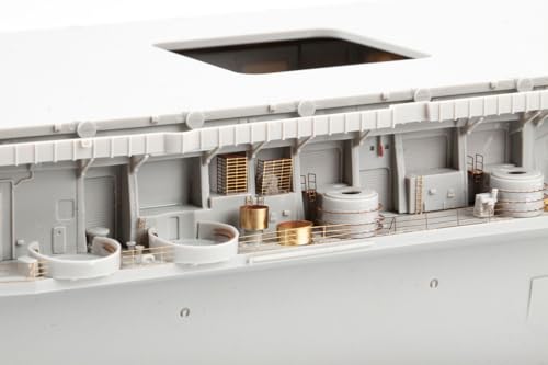 Eduard 1/350 USS Midway CV-41 Etching Parts, Part 2 (for Trumpeter) Plastic Model Kit, EDU53315