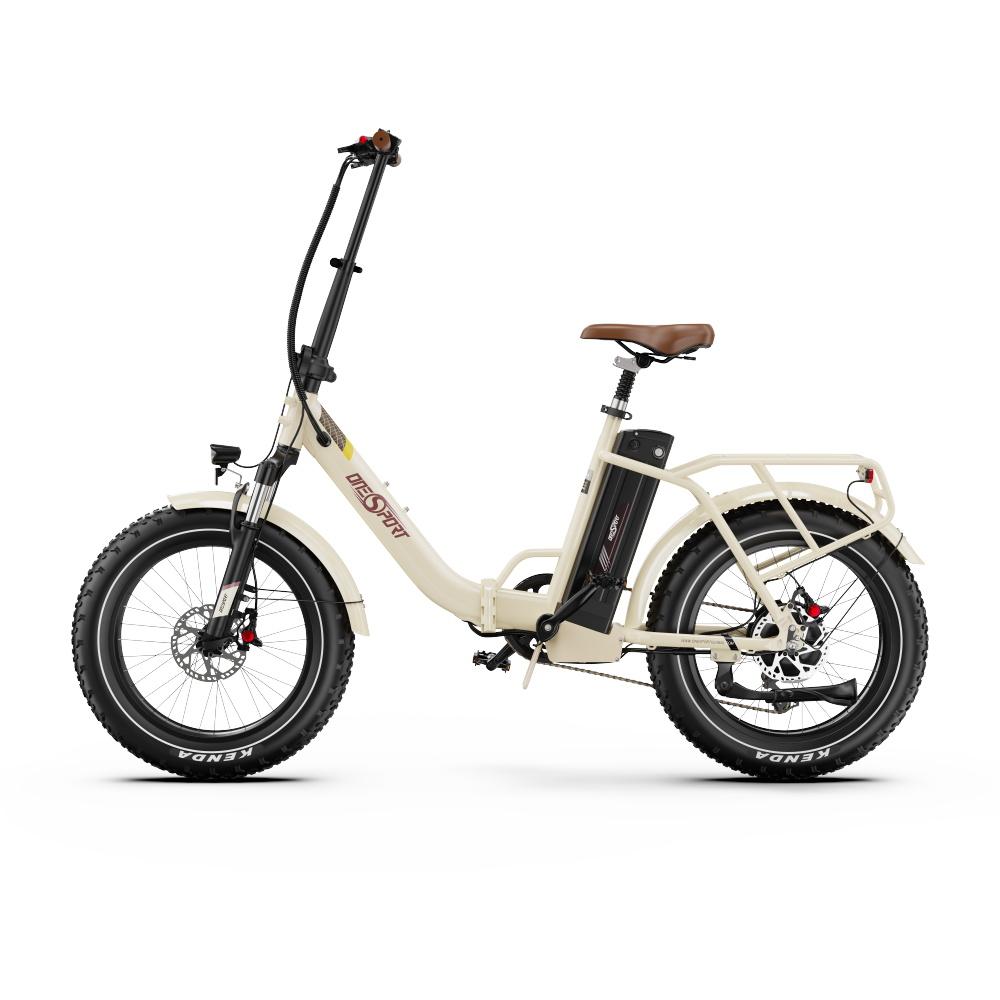 Electric Bicycle Onesport OT16 Max 20" Fat Tire 500W Motor 48V 18AH Can Connect To APP Max Range 60Km Hydraulic Brake Foldable